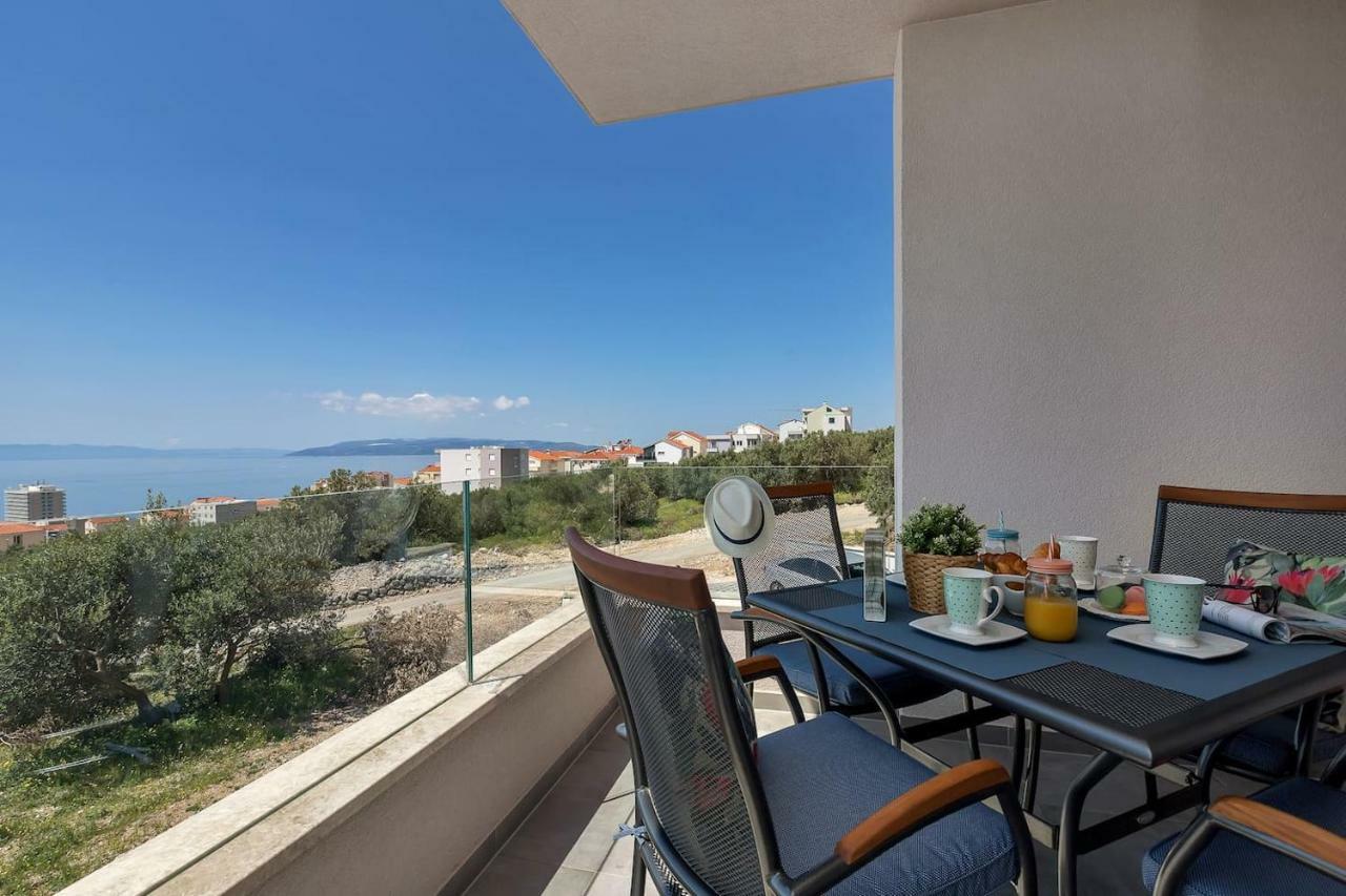 Charming Apartment Tissa With Sea View Makarská Exteriér fotografie