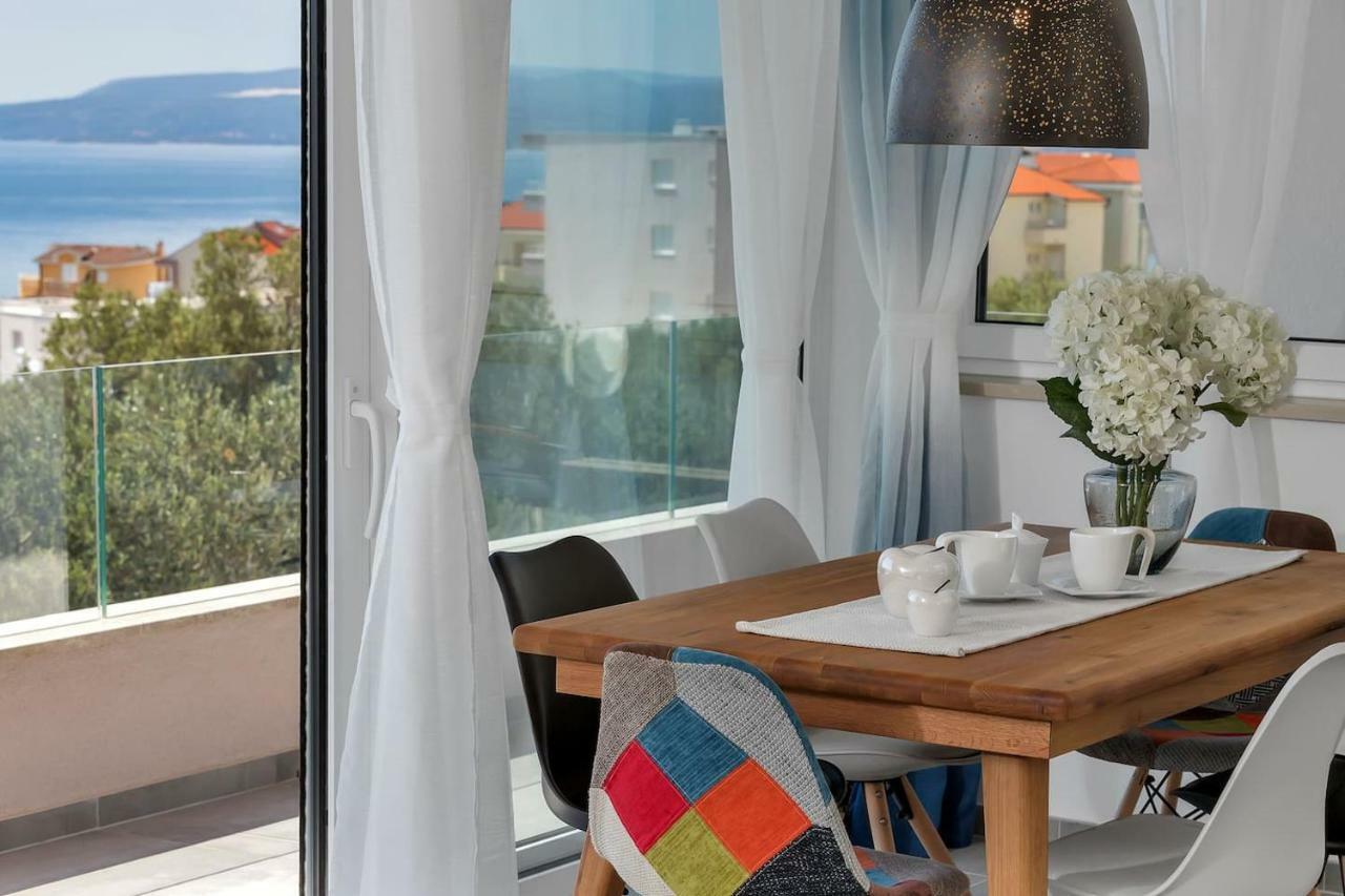 Charming Apartment Tissa With Sea View Makarská Exteriér fotografie
